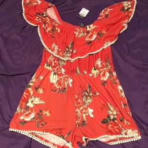 Floral Romper